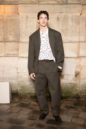 PFW Jacquemus photocall EB Manu Rios Fernandez attends the Jacquemus Menswear Fall Winter 2026-2027 show as part of Paris Fashion Week on January 25, 2026 in Paris, France. Photo by Eliot Blondet ABACAPRESS.COM Paris France France  Copyright: xBlondetxEliot ABACAx