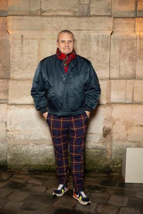 PFW Jacquemus photocall EB Jean Charles de Castelbajac attends the Jacquemus Menswear Fall Winter 2026-2027 show as part of Paris Fashion Week on January 25, 2026 in Paris, France. Photo by Eliot Blondet ABACAPRESS.COM Paris France France  Copyright: xBlondetxEliot ABACAx