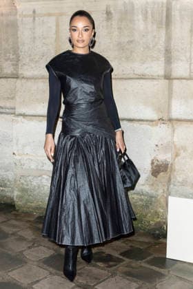 Amina Muaddi - Photo Call du Défilé de mode Jacquemus Collection Hommes Automne Hiver Printemps Été dans le cadre de la Fashion Week de Paris, France, le 25 janvier 2026 Olivier Borde Bestimage Photocall of the Jacquemus Show, Menswear Fall Win Collection as part of Paris Fashion Week, France, January, 2026 Olivier Borde Bestimage Paris France  Copyright: xOLIVIERxBORDEx xBESTIMAGExOLIVIERxBORDEx xBESTIMAGEx