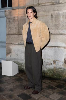Abraham Wapler - Photo Call du Défilé de mode Jacquemus Collection Hommes Automne Hiver Printemps Été dans le cadre de la Fashion Week de Paris, France, le 25 janvier 2026 Olivier Borde Bestimage Photocall of the Jacquemus Show, Menswear Fall Win Collection as part of Paris Fashion Week, France, January, 2026 Olivier Borde Bestimage Paris France  Copyright: xOLIVIERxBORDEx xBESTIMAGExOLIVIERxBORDEx xBESTIMAGEx