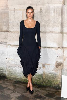 Tina Kunakey - Photo Call du Défilé de mode Jacquemus Collection Hommes Automne Hiver Printemps Été dans le cadre de la Fashion Week de Paris, France, le 25 janvier 2026 Olivier Borde Bestimage Photocall of the Jacquemus Show, Menswear Fall Win Collection as part of Paris Fashion Week, France, January, 2026 Olivier Borde Bestimage Paris France  Copyright: xOLIVIERxBORDEx xBESTIMAGExOLIVIERxBORDEx xBESTIMAGEx