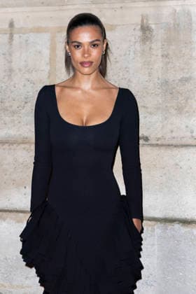Tina Kunakey - Photo Call du Défilé de mode Jacquemus Collection Hommes Automne Hiver Printemps Été dans le cadre de la Fashion Week de Paris, France, le 25 janvier 2026 Olivier Borde Bestimage Photocall of the Jacquemus Show, Menswear Fall Win Collection as part of Paris Fashion Week, France, January, 2026 Olivier Borde Bestimage Paris France  Copyright: xOLIVIERxBORDEx xBESTIMAGExOLIVIERxBORDEx xBESTIMAGEx