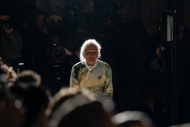 Agnes b. - Runway - Paris Fashion Week - Menswear Fall Winter 2026-2027 Fashion designer Agnes TroublÃ walks the runway during the Agnes b. Menswear Fall Winter 2026-2027 Presentation as part of Paris Fashion Week on January 25, 2026 in Paris, France., Credit:Lounis Tiar Avalon France, Paris  Copyright: xLounisxTiarx xAvalonx 1069344360