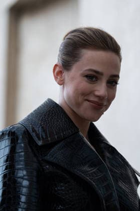 Patou - Outside Arrivals - Paris Fashion Week - Menswear Fall Winter 2026-2027 Lili Reinhart attends the Patou Menswear Fall Winter 2026-2027 show as part of Paris Fashion Week on January 25, 2026 in Paris, France., Credit:Lounis Tiar Avalon France, Paris  Copyright: xLounisxTiarx xAvalonx 1069345681