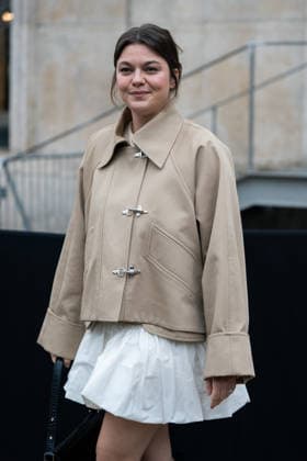 Patou - Outside Arrivals - Paris Fashion Week - Menswear Fall Winter 2026-2027 Louane attends the Patou Menswear Fall Winter 2026-2027 show as part of Paris Fashion Week on January 25, 2026 in Paris, France., Credit:Lounis Tiar Avalon France, Paris  Copyright: xLounisxTiarx xAvalonx 1069346344