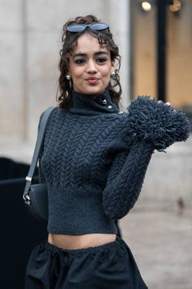 Patou - Outside Arrivals - Paris Fashion Week - Menswear Fall Winter 2026-2027 Thalia Besson attends the Patou Menswear Fall Winter 2026-2027 show as part of Paris Fashion Week on January 25, 2026 in Paris, France., Credit:Lounis Tiar Avalon France, Paris  Copyright: xLounisxTiarx xAvalonx 1069346397