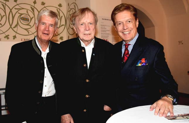 Prof Dr.med Hermann. Reichenspurner Prof Dr. med .Bruno Reichart Herzchirurg Prof.Dr.med Bruno Meiser LMU Leiter Transplantationszentrum Muenchen Muenchen 25.01.2025 Herz fuer Herz Empfang der Stadt Muenchen im Alten Rathaus fuer Menschen nach Herztransplantation laedt das LMU Klinikum Foto Muenchen