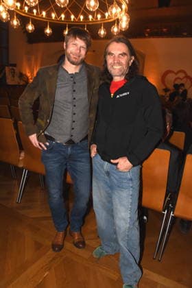Max Reichel Kameramann Produzent Thomas Huber, Extrembergsteiger Muenchen 25.01.2025 Herz fuer Herz Empfang der Stadt Muenchen im Alten Rathaus fuer Menschen nach Herztransplantation laedt das LMU Klinikum Foto Muenchen