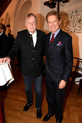 Prof Dr. med. Bruno Reichart Herzchirurg Prof. Dr.med Bruno Meiser LMU Leiter Transplantationszentrum Muenchen Muenchen 25.01.2025 Herz fuer Herz Empfang der Stadt Muenchen im Alten Rathaus fuer Menschen nach Herztransplantation laedt das LMU Klinikum Foto Muenchen