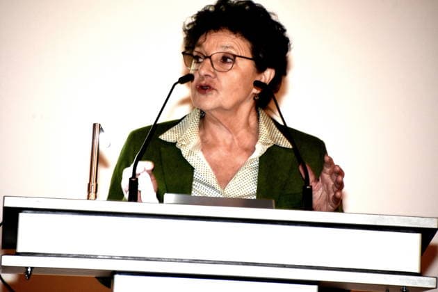 Monika Baumgartner Schauspielerin Muenchen 25.01.2025 Herz fuer Herz Empfang der Stadt Muenchen im Alten Rathaus fuer Menschen nach Herztransplantation laedt das LMU Klinikum Foto Muenchen