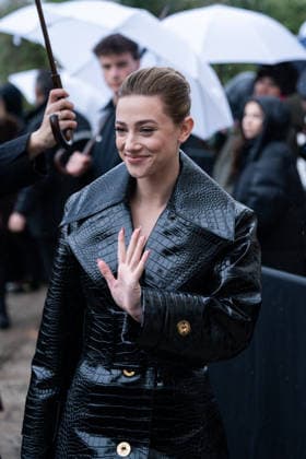 PFW - Patou Arrivals Lili Reinhart attends the Patou Menswear Fall Winter 2026-2027 show as part of Paris Fashion Week on January 25, 2026 in Paris, France. Photo by LounisPhotography ABACAPRESS.COM Paris France  Copyright: xLounisPhotography ABACAx