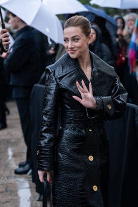 PFW - Patou Arrivals Lili Reinhart attends the Patou Menswear Fall Winter 2026-2027 show as part of Paris Fashion Week on January 25, 2026 in Paris, France. Photo by LounisPhotography ABACAPRESS.COM Paris France  Copyright: xLounisPhotography ABACAx