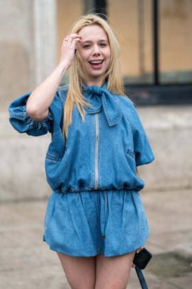 PFW - Patou Arrivals Kim Higelin attends the Patou Menswear Fall Winter 2026-2027 show as part of Paris Fashion Week on January 25, 2026 in Paris, France. Photo by LounisPhotography ABACAPRESS.COM Paris France  Copyright: xLounisPhotography ABACAx