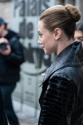 PFW - Patou Arrivals Lili Reinhart attends the Patou Menswear Fall Winter 2026-2027 show as part of Paris Fashion Week on January 25, 2026 in Paris, France. Photo by LounisPhotography ABACAPRESS.COM Paris France  Copyright: xLounisPhotography ABACAx