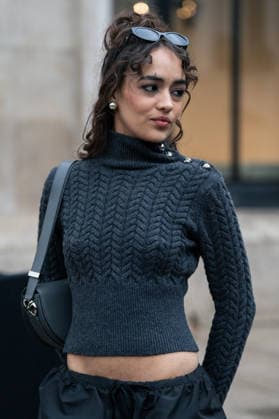 PFW - Patou Arrivals Thalia Besson attends the Patou Menswear Fall Winter 2026-2027 show as part of Paris Fashion Week on January 25, 2026 in Paris, France. Photo by LounisPhotography ABACAPRESS.COM Paris France  Copyright: xLounisPhotography ABACAx