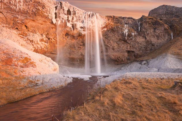 Seljalandsfoss Waterfall in Iceland at Sunset Wadi Musa, Ma an Governorate, Jordan CR_SSBW260125-1949769-01
