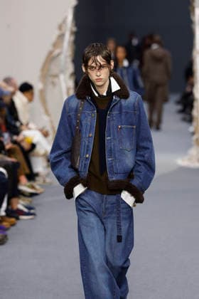 Défilé Sacai Collection Homme Prêt à Porter Automne Hiver 2026 2027 lors de la Fashion Week de Paris, le 25 janvier 2026 Sacai Fashion Show Men Ready to Wear Fall Winter 2026 2027 Collection , during Paris Fashion Week on january 25th 2026 Paris France  Copyright: xAgencex xBestimagexAgencex xBestimagex
