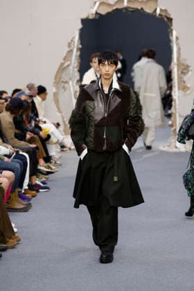 Défilé Sacai Collection Homme Prêt à Porter Automne Hiver 2026 2027 lors de la Fashion Week de Paris, le 25 janvier 2026 Sacai Fashion Show Men Ready to Wear Fall Winter 2026 2027 Collection , during Paris Fashion Week on january 25th 2026 Paris France  Copyright: xAgencex xBestimagexAgencex xBestimagex