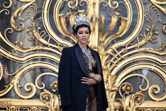 Teyana Taylor Outside arrival at Schiaparelli Haute Couture Collection Spring Ete 2026 during Paris Fashion Week PFW , le 26 Janvier 2026 Jeremy MELLOUL Bestimage Celebrities at Schiaparelli Haute Couture Spring summer 2026 during Paris Fashion Week on 26th January 2026 Paris France  Copyright: xJeremyxMelloulx xBestimagexJeremyxMelloulx xBestimagex