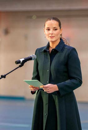 26-01-2026 Norway Princess Ingrid Alexandra visited the Karasjok sports hall during her county visit to Finnmark. Â  Copyright: xPPEx