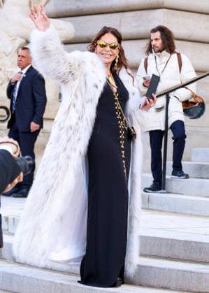 Mouna Ayoub Celebrity arrivals at the Schiaparelli Collection Haute Couture Printemps Eté 2026 show as part of Paris Fashion Week PFW , at the Petit Palais in Paris, France, January 26, 2026 Denis Guignebourg Bestimage Arrivals Schiaparelli Haute Couture Week Spring Summer 2026 show as part of Paris Fashion Week on January 26, 2026 in Paris, France Paris France  Copyright: xDenisxGuignebourgx xBestimagexDenisxGuignebourgx xBestimagex