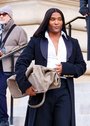 Law Roach Celebrity arrivals at the Schiaparelli Collection Haute Couture Printemps Eté 2026 show as part of Paris Fashion Week PFW , at the Petit Palais in Paris, France, January 26, 2026 Denis Guignebourg Bestimage Arrivals Schiaparelli Haute Couture Week Spring Summer 2026 show as part of Paris Fashion Week on January 26, 2026 in Paris, France Paris France  Copyright: xDenisxGuignebourgx xBestimagexDenisxGuignebourgx xBestimagex