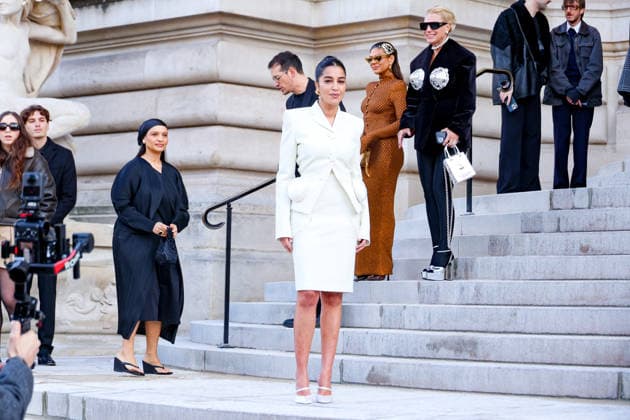 Leïla Bekhti Celebrity arrivals at the Schiaparelli Collection Haute Couture Printemps Eté 2026 show as part of Paris Fashion Week PFW , at the Petit Palais in Paris, France, January 26, 2026 Denis Guignebourg Bestimage Arrivals Schiaparelli Haute Couture Week Spring Summer 2026 show as part of Paris Fashion Week on January 26, 2026 in Paris, France Paris France  Copyright: xDenisxGuignebourgx xBestimagexDenisxGuignebourgx xBestimagex