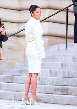 Leïla Bekhti Celebrity arrivals at the Schiaparelli Collection Haute Couture Printemps Eté 2026 show as part of Paris Fashion Week PFW , at the Petit Palais in Paris, France, January 26, 2026 Denis Guignebourg Bestimage Arrivals Schiaparelli Haute Couture Week Spring Summer 2026 show as part of Paris Fashion Week on January 26, 2026 in Paris, France Paris France  Copyright: xDenisxGuignebourgx xBestimagexDenisxGuignebourgx xBestimagex