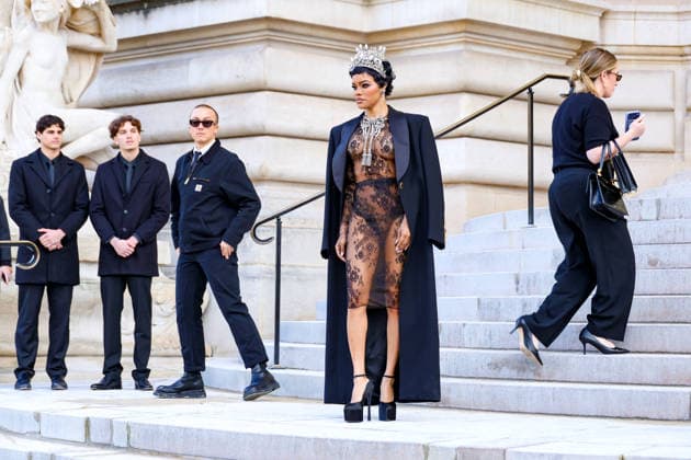 Teyana Taylor Celebrity arrivals at the Schiaparelli Collection Haute Couture Printemps Eté 2026 show as part of Paris Fashion Week PFW , at the Petit Palais in Paris, France, January 26, 2026 Denis Guignebourg Bestimage Arrivals Schiaparelli Haute Couture Week Spring Summer 2026 show as part of Paris Fashion Week on January 26, 2026 in Paris, France Paris France  Copyright: xDenisxGuignebourgx xBestimagexDenisxGuignebourgx xBestimagex