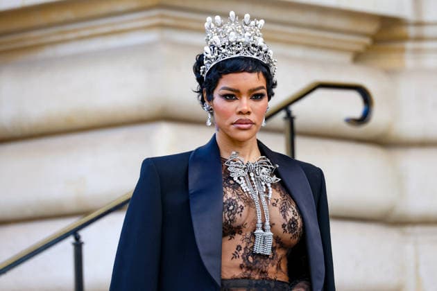 Teyana Taylor Celebrity arrivals at the Schiaparelli Collection Haute Couture Printemps Eté 2026 show as part of Paris Fashion Week PFW , at the Petit Palais in Paris, France, January 26, 2026 Denis Guignebourg Bestimage Arrivals Schiaparelli Haute Couture Week Spring Summer 2026 show as part of Paris Fashion Week on January 26, 2026 in Paris, France Paris France  Copyright: xDenisxGuignebourgx xBestimagexDenisxGuignebourgx xBestimagex