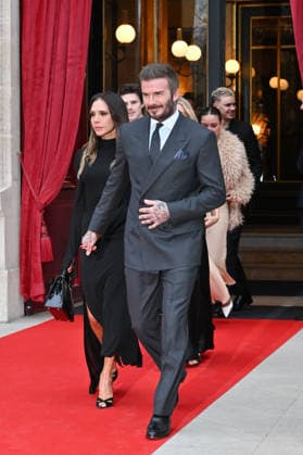 PFW Haute Couture Beckham Family Out Of Hotel David Beckham, Victoria Beckham, Cruz Beckham, Romeo Beckham seen out of hotel during Paris Fashion Week Haute Couture in Paris, France on January 26, 2026. Photo by Julien Reynaud APS-Medias ABACAPRESS.COM Paris France  Copyright: xReynaudxJulien APS-Medias ABACAx