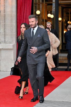 PFW Haute Couture Beckham Family Out Of Hotel David Beckham, Victoria Beckham, Cruz Beckham, Romeo Beckham seen out of hotel during Paris Fashion Week Haute Couture in Paris, France on January 26, 2026. Photo by Julien Reynaud APS-Medias ABACAPRESS.COM Paris France  Copyright: xReynaudxJulien APS-Medias ABACAx