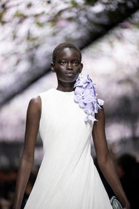 PFW Dior runway A model wears a creation as part of the Christian Dior Spring Summer 2026 Haute Couture collection presented in Paris, on January 26, 2026. Photo by Eliot Blondet ABACAPRESS.COM Paris France France  Copyright: xBlondetxEliot ABACAx