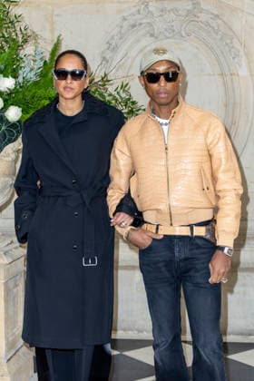 Pharrell Williams and Helen Photocall Dior Spring Summer 2026 Haute Couture Collection show during Paris Fashion Week PFW , at the Rodin Museum, in Paris, France, on January 26, 2026 Olivier Borde Bestimage Photocall Dior Spring Summer 2026 Haute Couture Collection show during Paris Fashion Week PFW , at the Rodin Museum, in Paris, France, on January 26, 2026 Paris France Copyright: xOLIVIERxBORDEx xBESTIMAGExOLIVIERxBORDEx xBESTIMAGEx