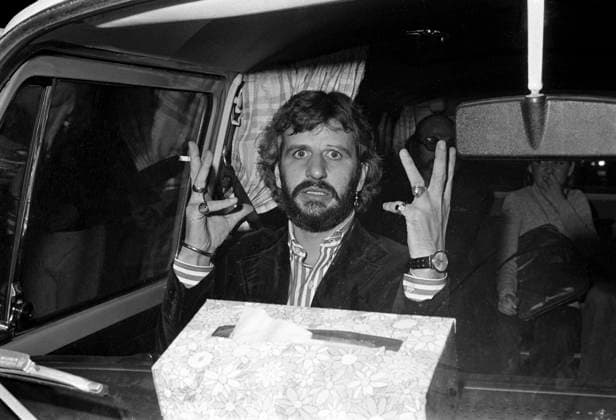 RECORD DATE NOT STATED RECORD DATE NOT STATED Ringo Starr circa 1975 EDITORIAL USE ONLY  Copyright: xGaryxLewisx