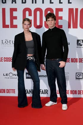 Milan, Milan, The Unsaid Things photocall - Lucrezia Fenino, Francesco Palmieri  Copyright: xAlbertoxTerenghix xipa-agency.netx xComi Terenghix IPA_Agency_IPA70602736