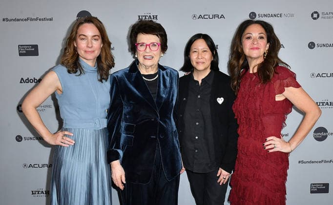 2026 Sundance Film Festival - Give Me The Ball! Premiere Elizabeth Wolff, Billie Jean King ,Kim Yutani and Liz Garbus attends the Give Me The Ball! Premiere during the 2026 Sundance Film Festival at Eccles Center Theater on January 26, 2026 in Park City, Utah. Park City Eccles Theatre Utah United States of America Copyright: xCxFlanigan imageSPACEx