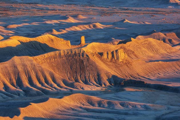 Fantastische Mondlandschaft Overlook, Hanksville, Utah, USA. Fantastic Moon Landscape Overlook, Hanksville, Utah, USA. (License=RF) Copyright: xZoonar.com GalynaxAndrushkox 24522240
