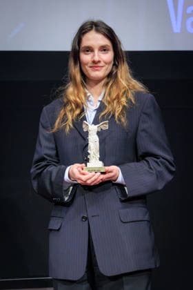 Louis Delluc Awards Ceremony - Paris Valentine Cadic attends the Louis Delluc Awards ceremony where she received the 2025 Louis Delluc Prize for La Petite Dernière at the Cinémathèque Française in Paris, France on January 26, 2026 Photo by David Boyer ABACAPRESS.COM Paris France  Copyright: xBoyerxDavid ABACAx