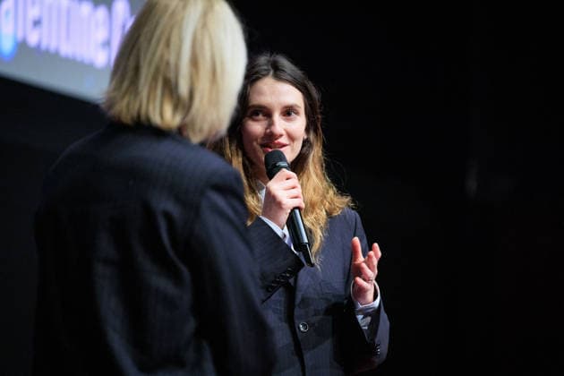 Louis Delluc Awards Ceremony - Paris Valentine Cadic attends the Louis Delluc Awards ceremony where she received the 2025 Louis Delluc Prize for La Petite Dernière at the Cinémathèque Française in Paris, France on January 26, 2026 Photo by David Boyer ABACAPRESS.COM Paris France  Copyright: xBoyerxDavid ABACAx