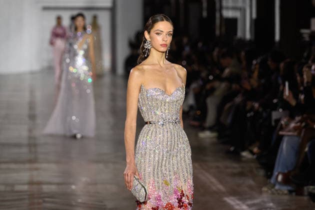 PFW - Tony Ward Runway Models walk the runway during the Tony Ward Haute Couture Week Spring Summer 2026 show as part of Paris Fashion Week on January 26, 2026 in Paris, France. Photo by Laurent Zabulon ABACAPRESS.COM Paris France  Copyright: xZabulonxLaurent ABACAx