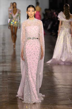 PFW - Tony Ward Runway Models walk the runway during the Tony Ward Haute Couture Week Spring Summer 2026 show as part of Paris Fashion Week on January 26, 2026 in Paris, France. Photo by Laurent Zabulon ABACAPRESS.COM Paris France  Copyright: xZabulonxLaurent ABACAx