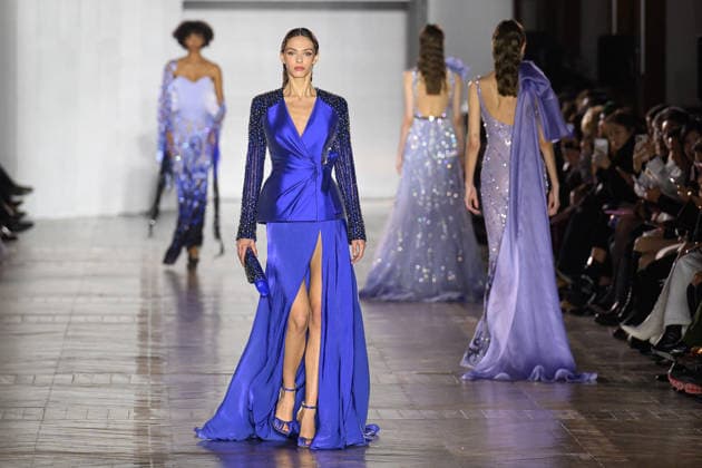PFW - Tony Ward Runway Models walk the runway during the Tony Ward Haute Couture Week Spring Summer 2026 show as part of Paris Fashion Week on January 26, 2026 in Paris, France. Photo by Laurent Zabulon ABACAPRESS.COM Paris France  Copyright: xZabulonxLaurent ABACAx