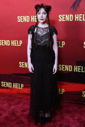January 26, 2026, Los Angeles, California, USA: LOS ANGELES - JAN 21: Emma Raimi at Send Help World Premiere at the TCL Chinese Theater IMAX on January 21, 2026 in Los Angeles, CA Los Angeles USA - ZUMAb170 20260126_aap_b170_012 Copyright: xKayxBlakex