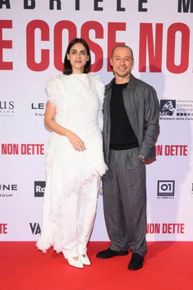Premiere of the movie -Le cose non dette- Cinema Colosseo - Milan, Italy Miriam Leone;Stefano Accorsi Premiere of the movie -Le cose non dette- Cinema Colosseo - Milan, Italy 26th January 2026 SGPItalia id 134395 Not Exclusive  Copyright: xALFONSOxCATALANO SGPITALIAx