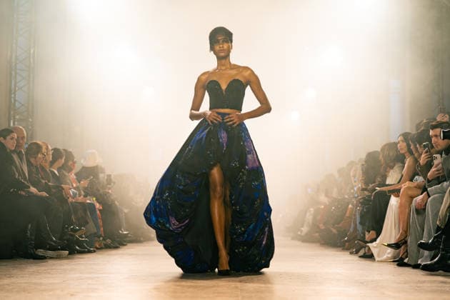 Rahul Mishra - Runway - Paris Fashion Week - Haute Couture Week Spring Summer 2026 A model walks the runway durinh the Rahul Mishra Haute Couture Week Spring Summer 2026 show as part of the Paris Fashion Week., Credit:Lounis Tiar Avalon France, Paris  Copyright: xLounisxTiarx xAvalonx 1069625395