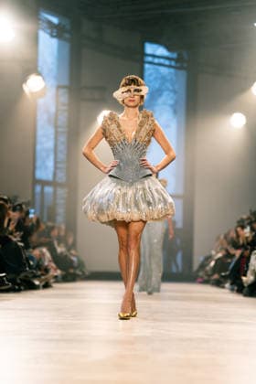 Rahul Mishra - Runway - Paris Fashion Week - Haute Couture Week Spring Summer 2026 A model walks the runway durinh the Rahul Mishra Haute Couture Week Spring Summer 2026 show as part of the Paris Fashion Week., Credit:Lounis Tiar Avalon France, Paris  Copyright: xLounisxTiarx xAvalonx 1069625720