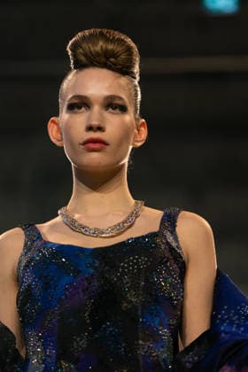 Rahul Mishra - Runway - Paris Fashion Week - Haute Couture Week Spring Summer 2026 A model walks the runway durinh the Rahul Mishra Haute Couture Week Spring Summer 2026 show as part of the Paris Fashion Week., Credit:Lounis Tiar Avalon France, Paris  Copyright: xLounisxTiarx xAvalonx 1069628758