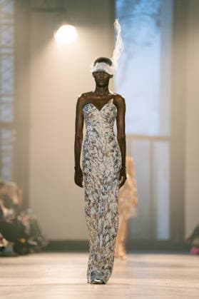 Rahul Mishra - Runway - Paris Fashion Week - Haute Couture Week Spring Summer 2026 A model walks the runway durinh the Rahul Mishra Haute Couture Week Spring Summer 2026 show as part of the Paris Fashion Week., Credit:Lounis Tiar Avalon France, Paris  Copyright: xLounisxTiarx xAvalonx 1069628913