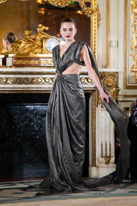 Imane Ayissi - Runway - Paris Fashion Week - Haute Couture Week Spring Summer 2026 Anastasia Degtyarenko walks the runway during the Imane Ayissi Haute Couture Week Spring Summer 2026 show as part of Paris Fashion Week, Credit:Lounis Tiar Avalon United Kingdom, Paris  Copyright: xLounisxTiarx xAvalonx 1069624372
